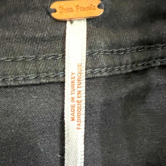 Free People Black Jean Overalls Dress - Picture 7 of 8